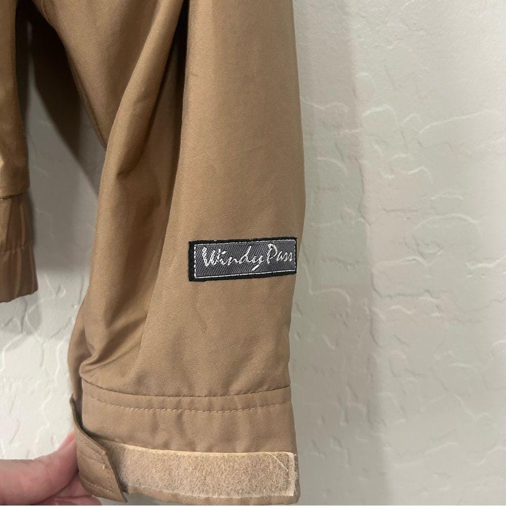 Vintage 70s 80s The North Face Windy Pass GORE-TEX Jacket Men's Medium Tan - Picture 4 of 12